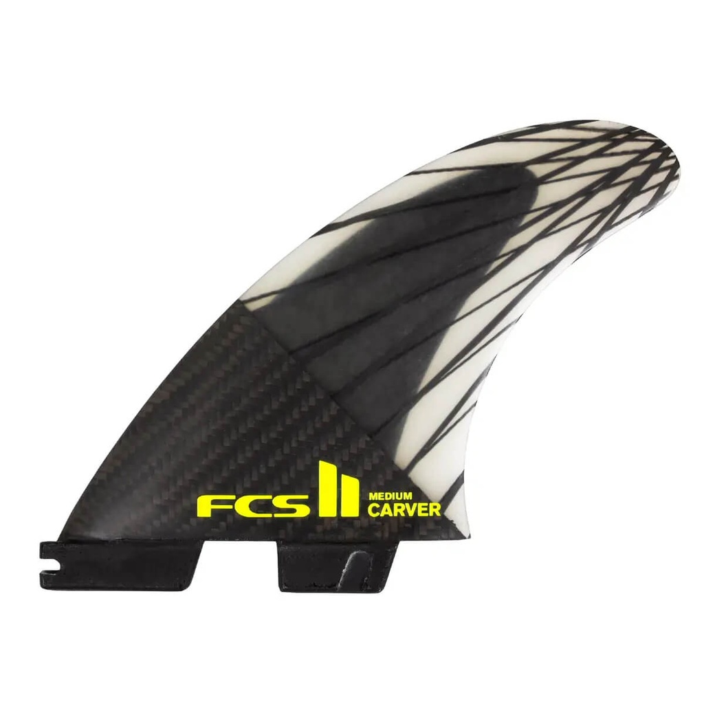 FCS II CARVER PC CARBON TRI FINS